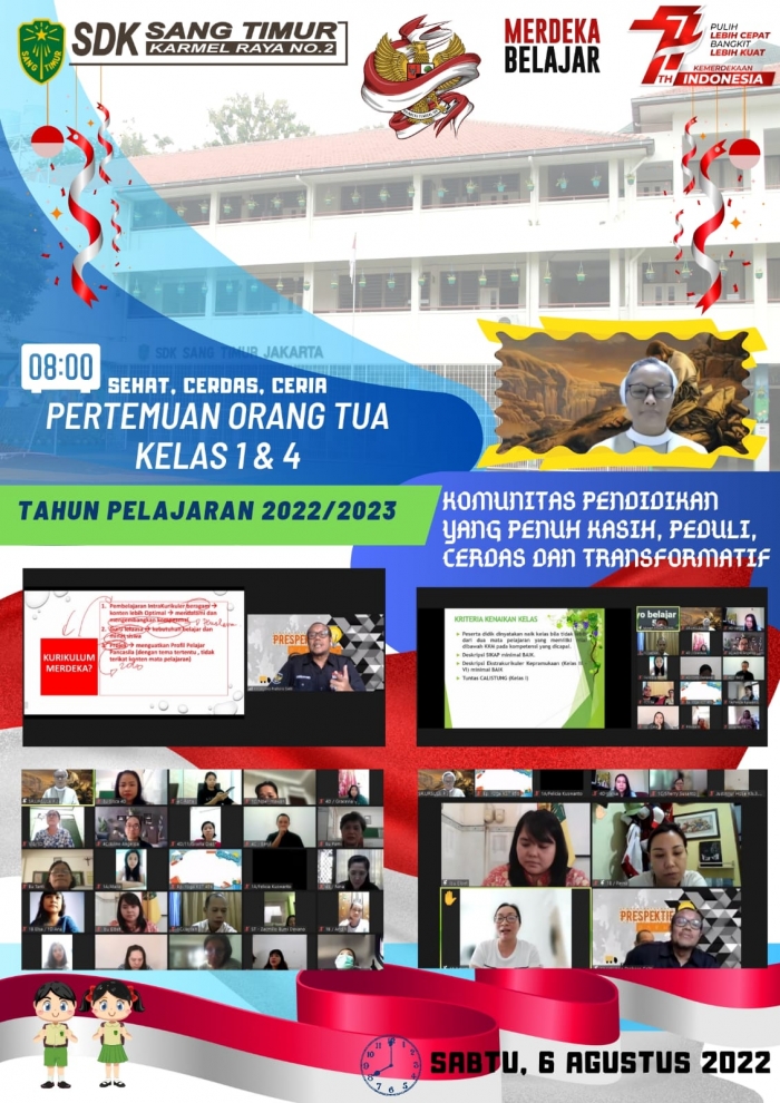 PERTEMUAN ORANG TUA MURID KELAS 1 DAN 4