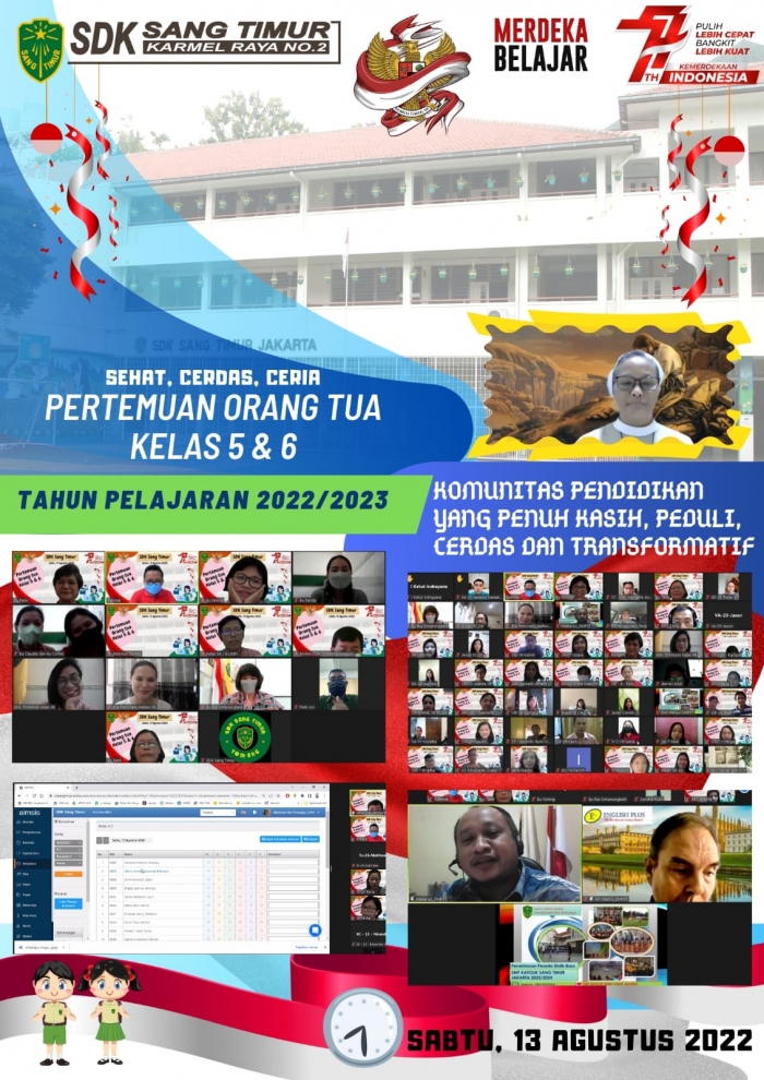 PERTEMUAN ORANG TUA MURID KELAS 5 DAN 6