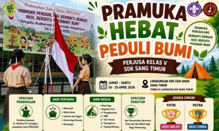 Pramuka Hebat Peduli Bumi