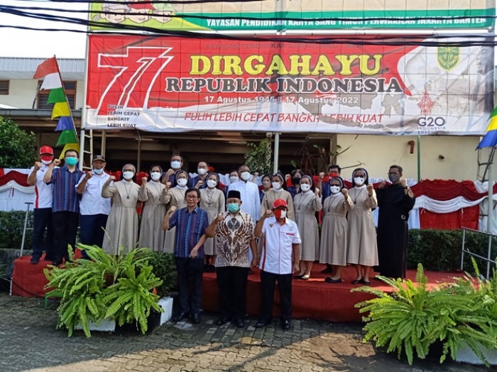 UPACARA PERAYAAN HUT RI KE-77