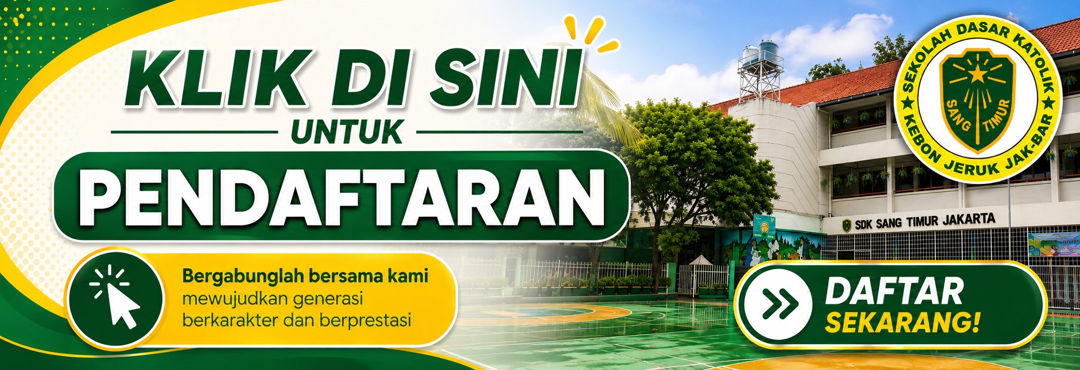 link sistem Penerimaan Murid Baru SDK Sang Timur Tahun Ajaran 2027/2028